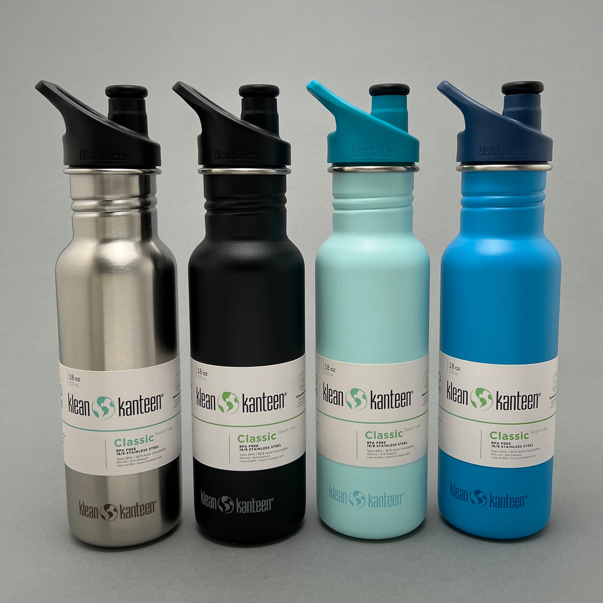 Klean Kanteen: Classic Narrow 532ml(w/Sport Cap)