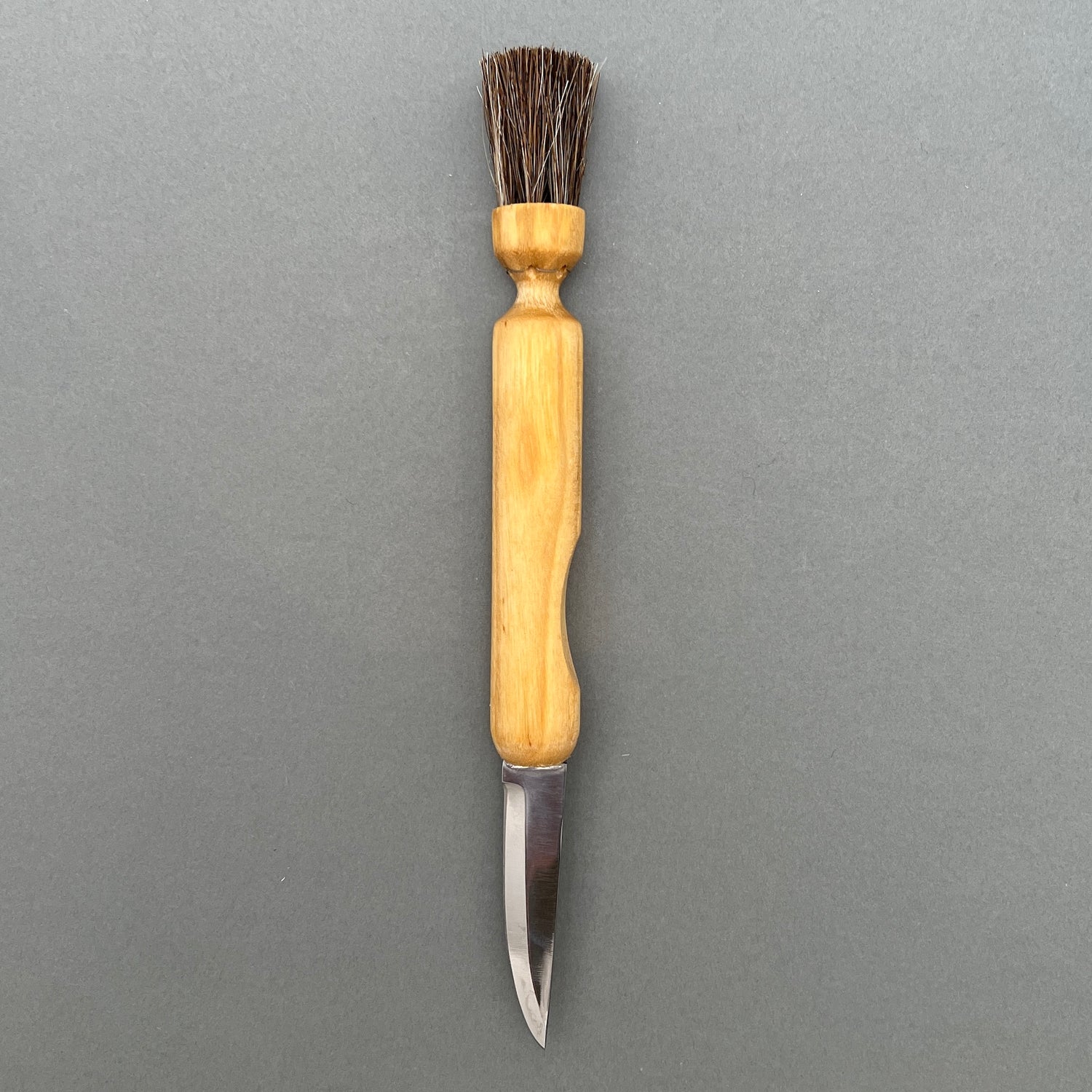 Iris Hantverk Mushroom Knife with Brush